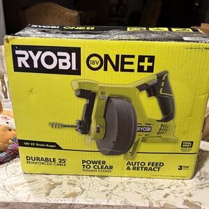 Ryobi 18V ONE+ Drain Auger